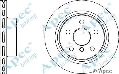 APEC BRAKING dsk3085 -  Тормозной диск